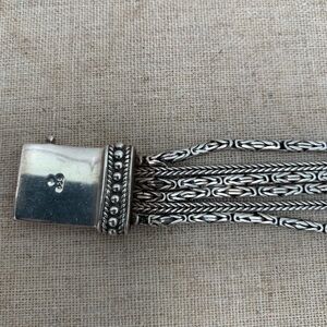 Silver Multi-Strand Bracelet